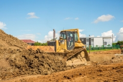 Scarbro Civil Contractors Bulldozer
